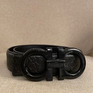 SALVATORE FERRAGAMO BLACK BELT
